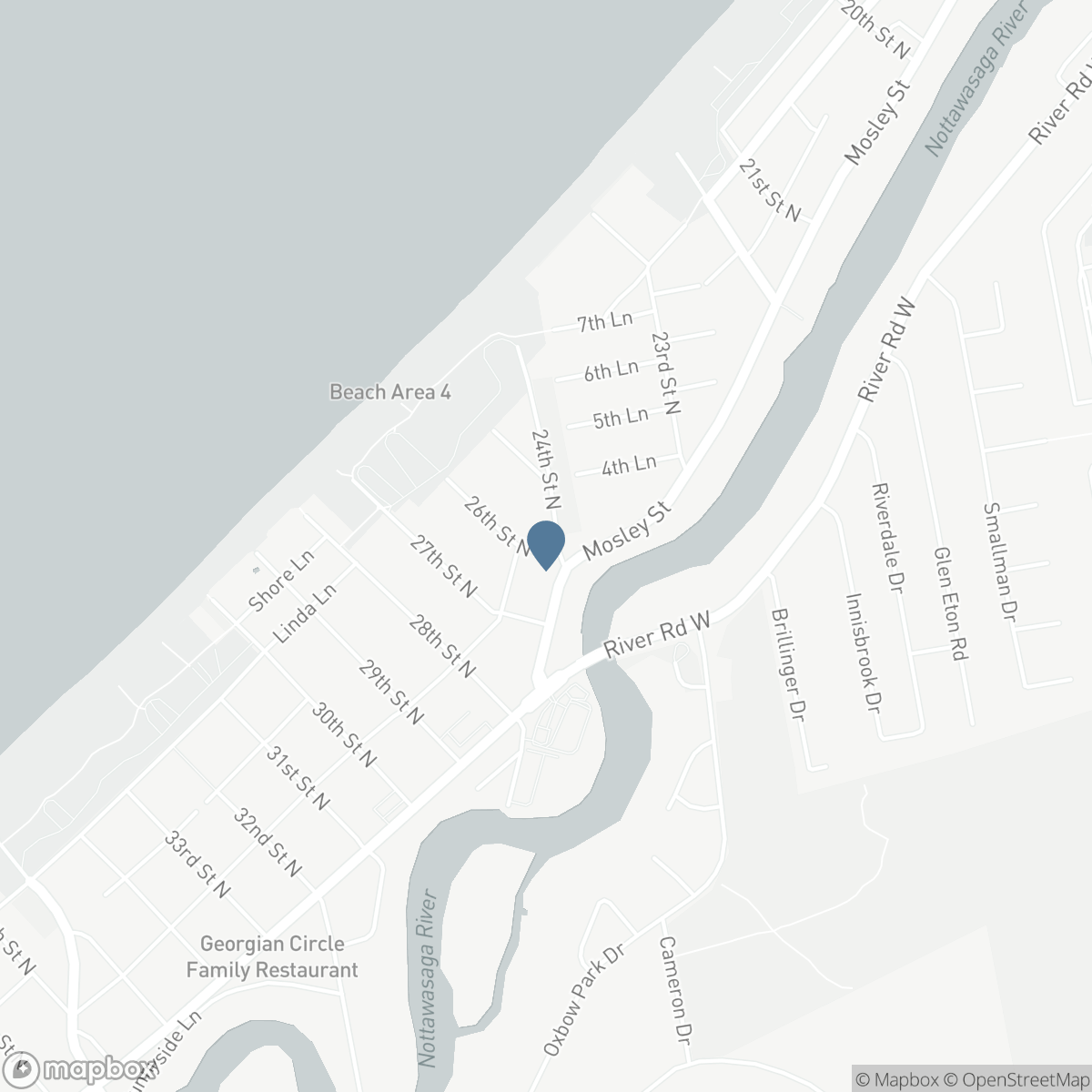 122 24TH ST N W/S STREET, Wasaga Beach, Ontario L9Z 2E8
